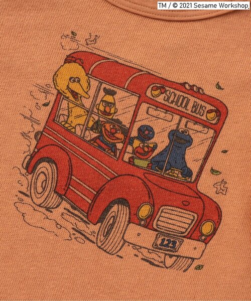 F.O.KIDS(エフオーキッズ)の「セサミストリートコラボTシャツ(Tシャツ/カットソー・キッズ・グレー/オレンジ/ミント・90/80/95/100/110/120/130/140)」の11枚目の写真