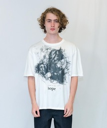 Wizzard ウィザード / GRAPHIC T-SHIRT"HOPE" グラフィックプリントビッグシルエットTシャツ / WGH22-001