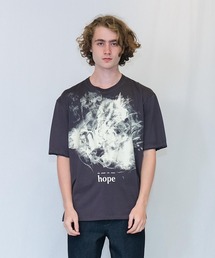 Wizzard ウィザード / GRAPHIC T-SHIRT"HOPE" グラフィックプリントビッグシルエットTシャツ / WGH22-001