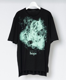 Wizzard ウィザード / GRAPHIC T-SHIRT"HOPE" グラフィックプリントビッグシルエットTシャツ / WGH22-001