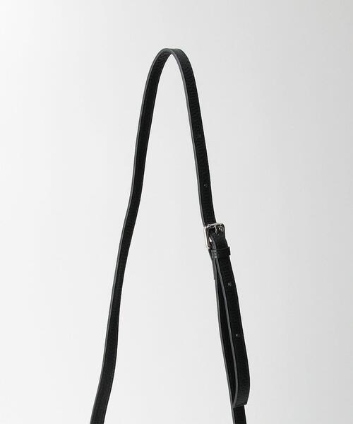 Manuel MILANO（マニュエルミラノ）の「＜Manuel MILANO＞レザーハーフムーン ハンドバッグ -2WAY-◆（ハンドバッグ・レディース・ブラック/オフホワイト・FREE）」の10枚目の写真