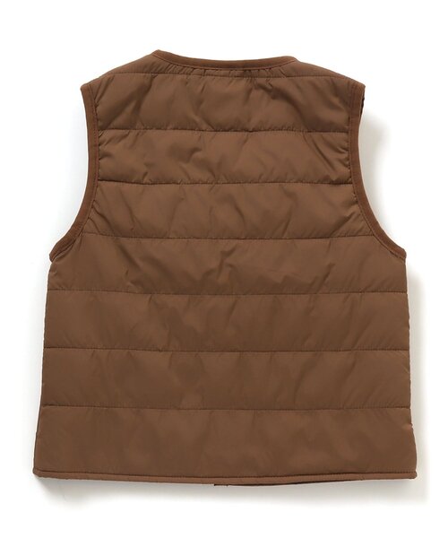 GERRY（ジェリー）の「GERRY(ジェリー)キルトベスト（ダウンベスト・キッズ・ブラック/キャメル/グレー・90/100/110/120/130/140/150）」の11枚目の写真
