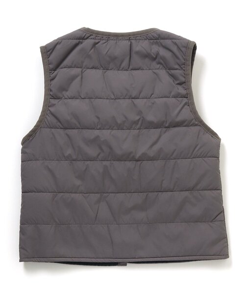 GERRY（ジェリー）の「GERRY(ジェリー)キルトベスト（ダウンベスト・キッズ・ブラック/キャメル/グレー・90/100/110/120/130/140/150）」の10枚目の写真
