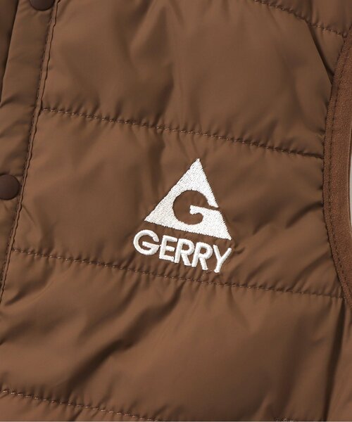 GERRY（ジェリー）の「GERRY(ジェリー)キルトベスト（ダウンベスト・キッズ・ブラック/キャメル/グレー・90/100/110/120/130/140/150）」の13枚目の写真
