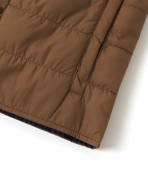 GERRY（ジェリー）の「GERRY(ジェリー)キルトベスト（ダウンベスト・キッズ・ブラック/キャメル/グレー・90/100/110/120/130/140/150）」の16枚目の写真