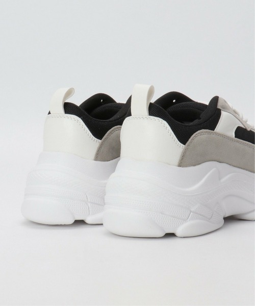 VENCEEXCHANGE（ヴァンスエクスチェンジ）の「ダッドスニーカー（スニーカー・レディース・ブラック/ベージュ・M/L/S）」の7枚目の写真