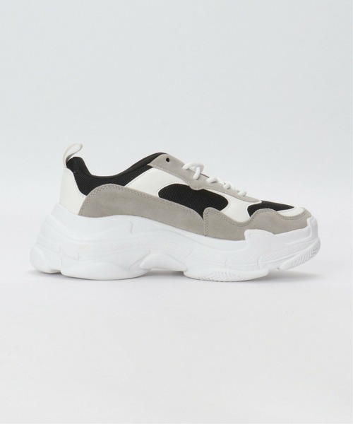 VENCEEXCHANGE（ヴァンスエクスチェンジ）の「ダッドスニーカー（スニーカー・レディース・ブラック/ベージュ・M/L/S）」の8枚目の写真