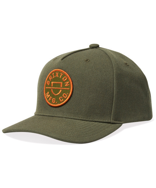 BRIXTON(ブリクストン)の「BRIXTON/ブリクストン キャップ CREST C MP サークルロゴ スナップバック 11001(キャップ・メンズ・ブラック系その他/カーキ/カーキ系/ホワイト×グレー/チャコールグレー×ブラック/ブラック/ブルー/ベージュ/ブラウン/ホワイト×レッド/ホワイト×ネイビー/ライトグレー/ホワイト×ブラック・FREE)」の12枚目の写真