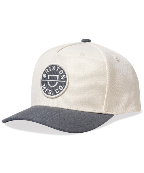 BRIXTON(ブリクストン)の「BRIXTON/ブリクストン キャップ CREST C MP サークルロゴ スナップバック 11001(キャップ・メンズ・ブラック系その他/カーキ/カーキ系/ホワイト×グレー/チャコールグレー×ブラック/ブラック/ブルー/ベージュ/ブラウン/ホワイト×レッド/ホワイト×ネイビー/ライトグレー/ホワイト×ブラック・FREE)」の3枚目の写真