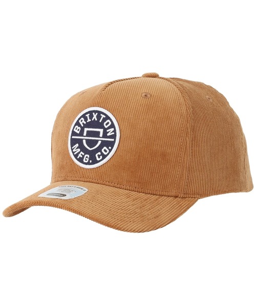 BRIXTON(ブリクストン)の「BRIXTON/ブリクストン キャップ CREST C MP サークルロゴ スナップバック 11001(キャップ・メンズ・ブラック系その他/カーキ/カーキ系/ホワイト×グレー/チャコールグレー×ブラック/ブラック/ブルー/ベージュ/ブラウン/ホワイト×レッド/ホワイト×ネイビー/ライトグレー/ホワイト×ブラック・FREE)」の9枚目の写真