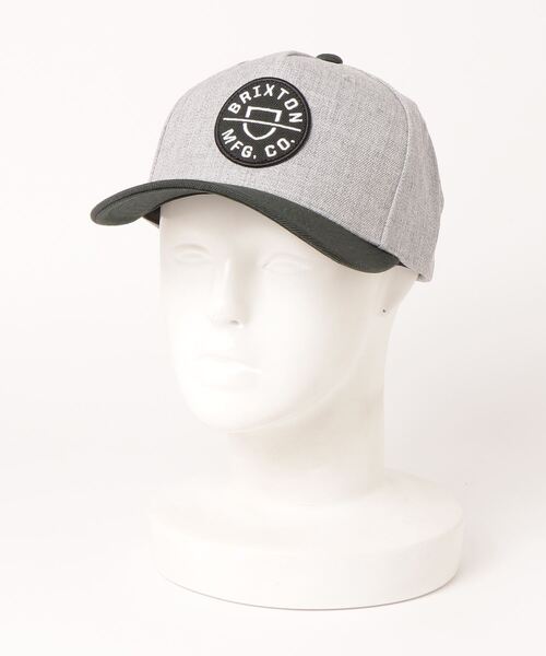 BRIXTON(ブリクストン)の「BRIXTON/ブリクストン キャップ CREST C MP サークルロゴ スナップバック 11001(キャップ・メンズ・ブラック系その他/カーキ/カーキ系/ホワイト×グレー/チャコールグレー×ブラック/ブラック/ブルー/ベージュ/ブラウン/ホワイト×レッド/ホワイト×ネイビー/ライトグレー/ホワイト×ブラック・FREE)」の21枚目の写真
