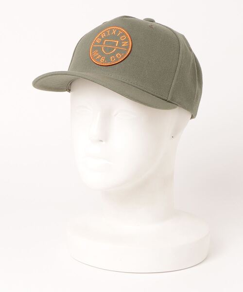 BRIXTON(ブリクストン)の「BRIXTON/ブリクストン キャップ CREST C MP サークルロゴ スナップバック 11001(キャップ・メンズ・ブラック系その他/カーキ/カーキ系/ホワイト×グレー/チャコールグレー×ブラック/ブラック/ブルー/ベージュ/ブラウン/ホワイト×レッド/ホワイト×ネイビー/ライトグレー/ホワイト×ブラック・FREE)」の20枚目の写真