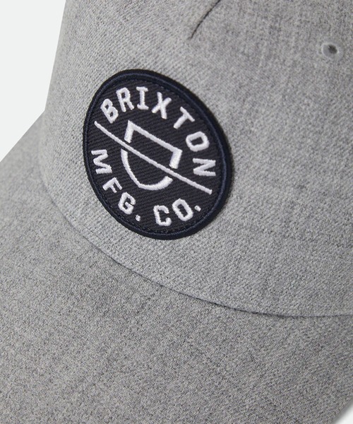 BRIXTON(ブリクストン)の「BRIXTON/ブリクストン キャップ CREST C MP サークルロゴ スナップバック 11001(キャップ・メンズ・ブラック系その他/カーキ/カーキ系/ホワイト×グレー/チャコールグレー×ブラック/ブラック/ブルー/ベージュ/ブラウン/ホワイト×レッド/ホワイト×ネイビー/ライトグレー/ホワイト×ブラック・FREE)」の16枚目の写真