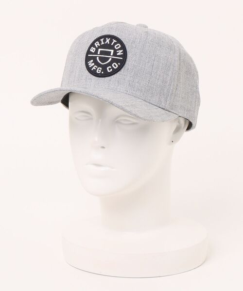 BRIXTON(ブリクストン)の「BRIXTON/ブリクストン キャップ CREST C MP サークルロゴ スナップバック 11001(キャップ・メンズ・ブラック系その他/カーキ/カーキ系/ホワイト×グレー/チャコールグレー×ブラック/ブラック/ブルー/ベージュ/ブラウン/ホワイト×レッド/ホワイト×ネイビー/ライトグレー/ホワイト×ブラック・FREE)」の14枚目の写真