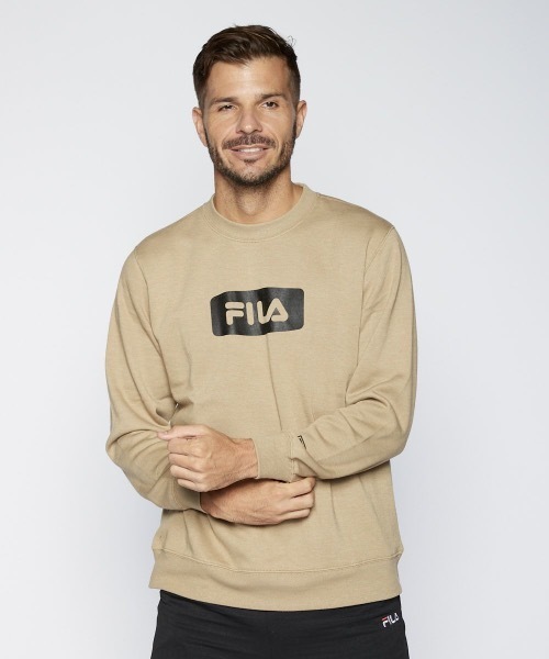 FILA(フィラ)の「【FILA / フィラ】フロントボックスロゴスウェット / トレーナー /ユニセックス(スウェット・メンズ・ベージュ/ブラック/ネイビー・LARGE/X-LARGE/MEDIUM)」の20枚目の写真