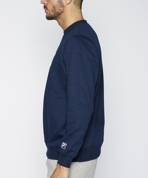 FILA(フィラ)の「【FILA / フィラ】フロントボックスロゴスウェット / トレーナー /ユニセックス(スウェット・メンズ・ベージュ/ブラック/ネイビー・LARGE/X-LARGE/MEDIUM)」の13枚目の写真