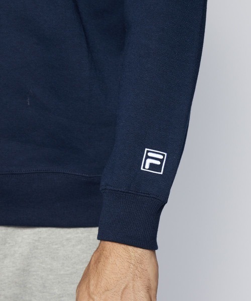 FILA(フィラ)の「【FILA / フィラ】フロントボックスロゴスウェット / トレーナー /ユニセックス(スウェット・メンズ・ベージュ/ブラック/ネイビー・LARGE/X-LARGE/MEDIUM)」の21枚目の写真