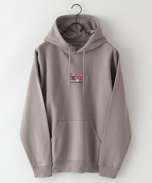 JEANS MATE(ジーンズメイト)の「CAMPモチーフ グラフィックプリントパーカー(パーカー・メンズ・カーキ/ブラック/ブルー系その他/アイボリー・LARGE/MEDIUM/X-LARGE)」の8枚目の写真