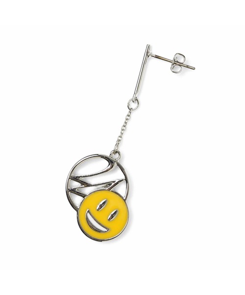 24karats(トゥウェンティーフォーカラッツ)の「Grin Logo Pierce(ピアス(両耳用)・メンズ・イエロー・FREE)」の6枚目の写真
