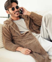 JIGGYS SHOP(ジギーズショップ)の【着る毛布】 ボアフード ルームウエア コーディガン (男女兼用)(ルームウェア/パジャマ)