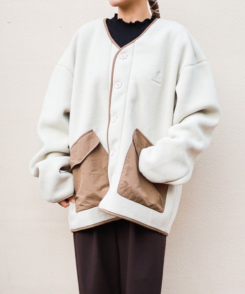 Gramicci（グラミチ）の「【63】【GRAMICCI】BOA FLEECE CARDIGAN