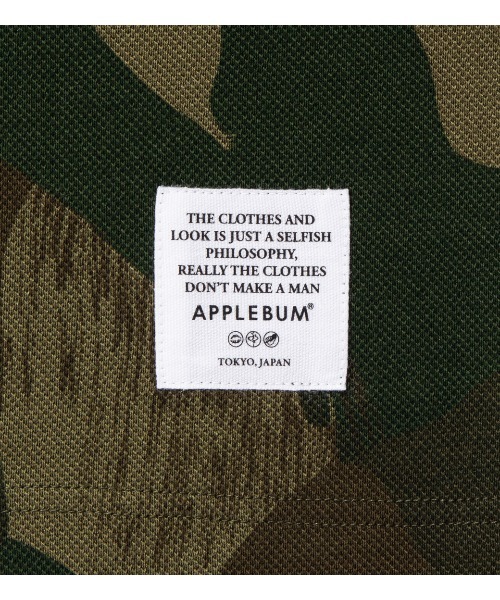 APPLEBUM（アップルバム）の「"鹿の子" Camo L/S T-shirt（Tシャツ/カットソー・メンズ・グリーン系カモフラージュ・MEDIUM/LARGE/X-LARGE）」の9枚目の写真