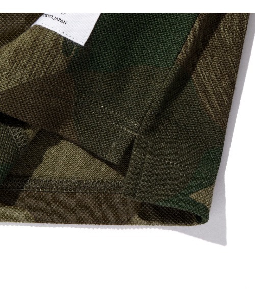 APPLEBUM（アップルバム）の「"鹿の子" Camo L/S T-shirt（Tシャツ/カットソー・メンズ・グリーン系カモフラージュ・MEDIUM/LARGE/X-LARGE）」の8枚目の写真