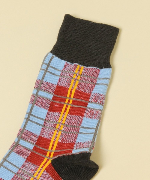 KEITA MARUYAMA（ケイタマルヤマ）の「【KEITA MARUYAMA】アソート柄ソックス（ソックス/靴下・レディース・ネイビー/サックスブルー/イエロー/オレンジ・MEDIUM/LARGE）」の13枚目の写真