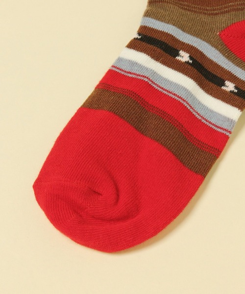 KEITA MARUYAMA（ケイタマルヤマ）の「【KEITA MARUYAMA】アソート柄ソックス（ソックス/靴下・レディース・ネイビー/サックスブルー/イエロー/オレンジ・MEDIUM/LARGE）」の7枚目の写真