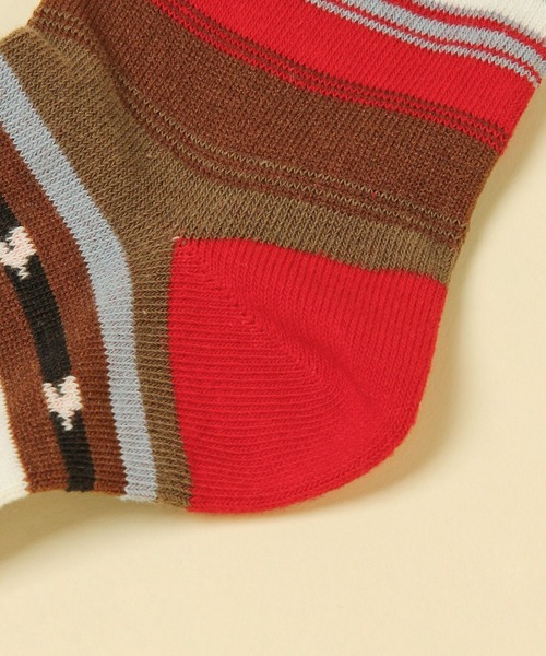 KEITA MARUYAMA（ケイタマルヤマ）の「【KEITA MARUYAMA】アソート柄ソックス（ソックス/靴下・レディース・ネイビー/サックスブルー/イエロー/オレンジ・MEDIUM/LARGE）」の8枚目の写真