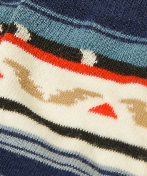 KEITA MARUYAMA（ケイタマルヤマ）の「【KEITA MARUYAMA】アソート柄ソックス（ソックス/靴下・レディース・ネイビー/サックスブルー/イエロー/オレンジ・MEDIUM/LARGE）」の6枚目の写真