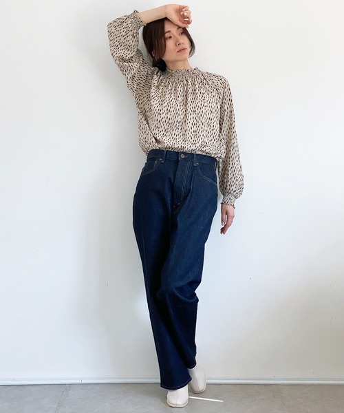 ottilie（オティーリエ）の「レオパードシャーリングBL（シャツ/ブラウス・レディース・カーキ/ブラック/ベージュ・FREE）」の18枚目の写真