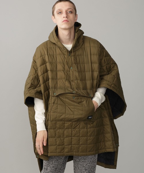 TAION マウンテンダウンポンチョ WEB限定》TAION /マウンテンダウンポンチョ