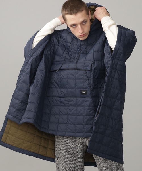 WEB限定》TAION /マウンテンダウンポンチョ