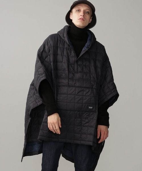 WEB限定》TAION /マウンテンダウンポンチョ