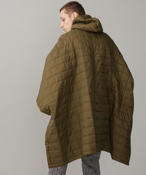 WEB限定》TAION /マウンテンダウンポンチョ