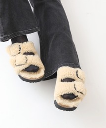 SLOBE IENA | 【BIRKEN STOCK】Papillio Big Buckle Teddy Aサンダル◆(スリッポン)