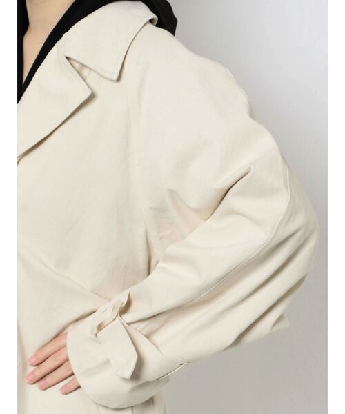 COTORICA（コトリカ）の「オーバーサイズトレンチ【スプリングコート】（トレンチコート・レディース・ベージュ/カーキ/アイボリー・FREE）」の4枚目の写真