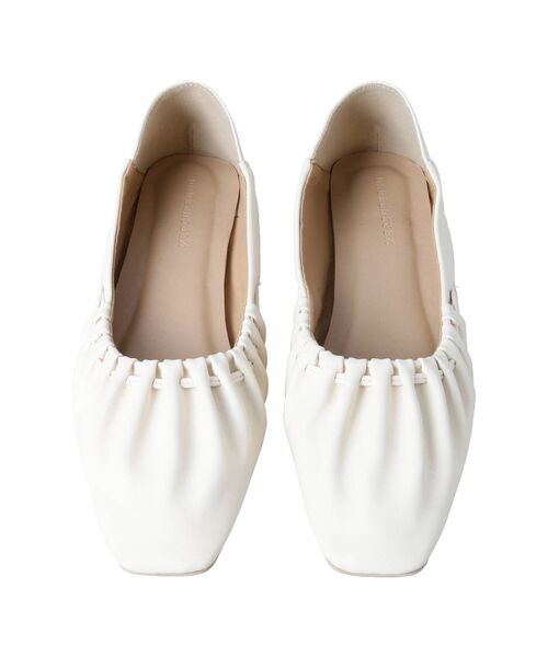 ギャザーデザインバブーシュ