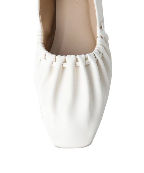 ギャザーデザインバブーシュ