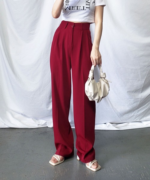 MSGM ハイウエストストレトレックハンツ 3641MDP14247010 12 シリーズ累計販売枚数25万枚突破！ 】me+em select(ミーム