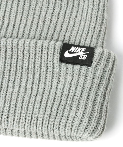 NIKE(ナイキ)の「【NIKE(ナイキ)】SBフィッシャーマンビーニー(ニットキャップ/ビーニー・メンズ・ブラック/グレー/ピンク・FREE)」の6枚目の写真