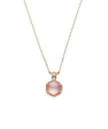VENDOME AOYAMA | K18ピンクゴールド　ローズクォーツネックレス(ネックレス)
