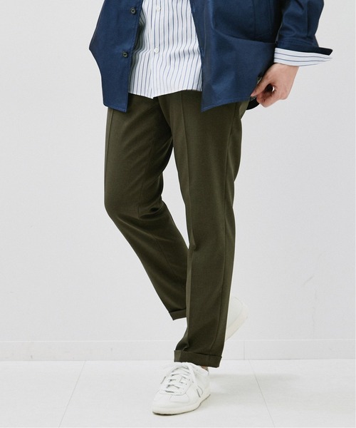 EDIFICE（エディフィス）の「ドライツイル テーパード イージーパンツ（スラックス・メンズ・ネイビー/ブラック系その他/グレー/カーキ・MEDIUM/SMALL/X-LARGE/LARGE）」の3枚目の写真