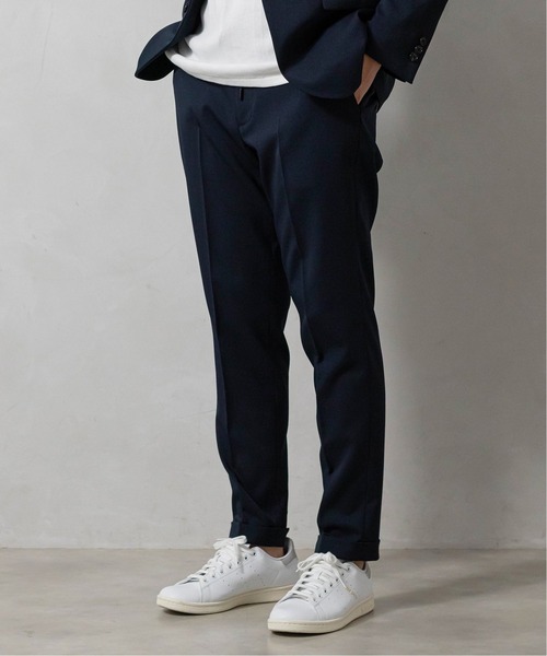 EDIFICE（エディフィス）の「ドライツイル テーパード イージーパンツ（スラックス・メンズ・ネイビー/ブラック系その他/グレー/カーキ・MEDIUM/SMALL/X-LARGE/LARGE）」の5枚目の写真