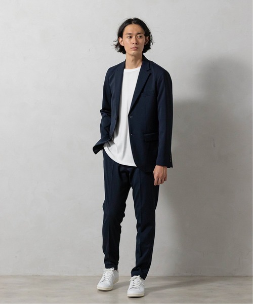 EDIFICE（エディフィス）の「ドライツイル テーパード イージーパンツ（スラックス・メンズ・ネイビー/ブラック系その他/グレー/カーキ・MEDIUM/SMALL/X-LARGE/LARGE）」の6枚目の写真