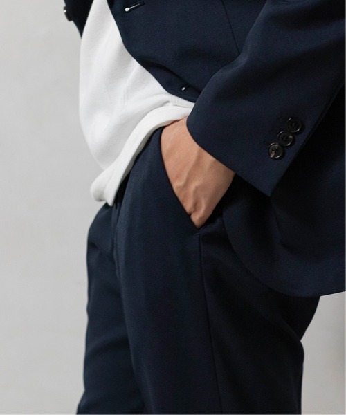 EDIFICE（エディフィス）の「ドライツイル テーパード イージーパンツ（スラックス・メンズ・ネイビー/ブラック系その他/グレー/カーキ・MEDIUM/SMALL/X-LARGE/LARGE）」の7枚目の写真