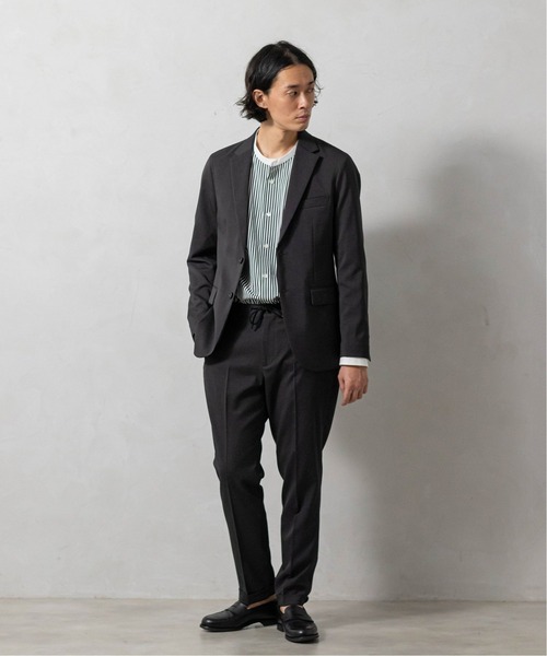 EDIFICE（エディフィス）の「ドライツイル テーパード イージーパンツ（スラックス・メンズ・ネイビー/ブラック系その他/グレー/カーキ・MEDIUM/SMALL/X-LARGE/LARGE）」の11枚目の写真