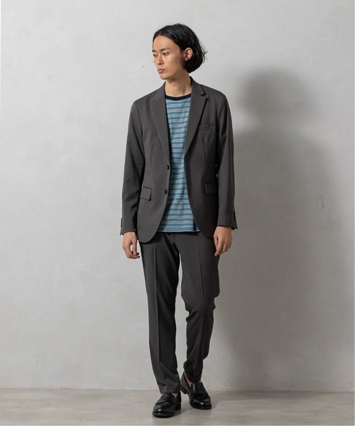 EDIFICE（エディフィス）の「ドライツイル テーパード イージーパンツ（スラックス・メンズ・ネイビー/ブラック系その他/グレー/カーキ・MEDIUM/SMALL/X-LARGE/LARGE）」の15枚目の写真