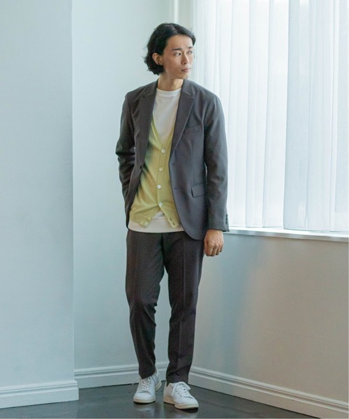 EDIFICE（エディフィス）の「ドライツイル テーパード イージーパンツ（スラックス・メンズ・ネイビー/ブラック系その他/グレー/カーキ・MEDIUM/SMALL/X-LARGE/LARGE）」の19枚目の写真